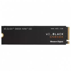 SSD WD Black SN850X NVMe, 1TB, M.2, 6300 MB/s Escritura, 7300 MB/s Lectura, PCI Express 4.0