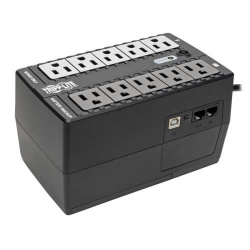 No Break Tripp Lite by Eaton INTERNET550U Línea en Espera, 300W, 550VA, Entrada 110V - 120V, Salida 110V - 120V, 10 Salidas