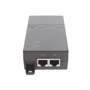Inyector PoE estándar 802.3at Gigabit (53 V - 0.6 A - 30w)