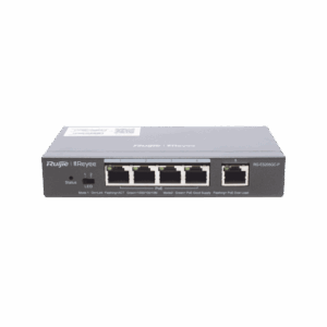Switch Administrable PoE con 5 puertos Gigabit, 4 PoE 802.3af/at, gestión gratuita desde la nube, 54w